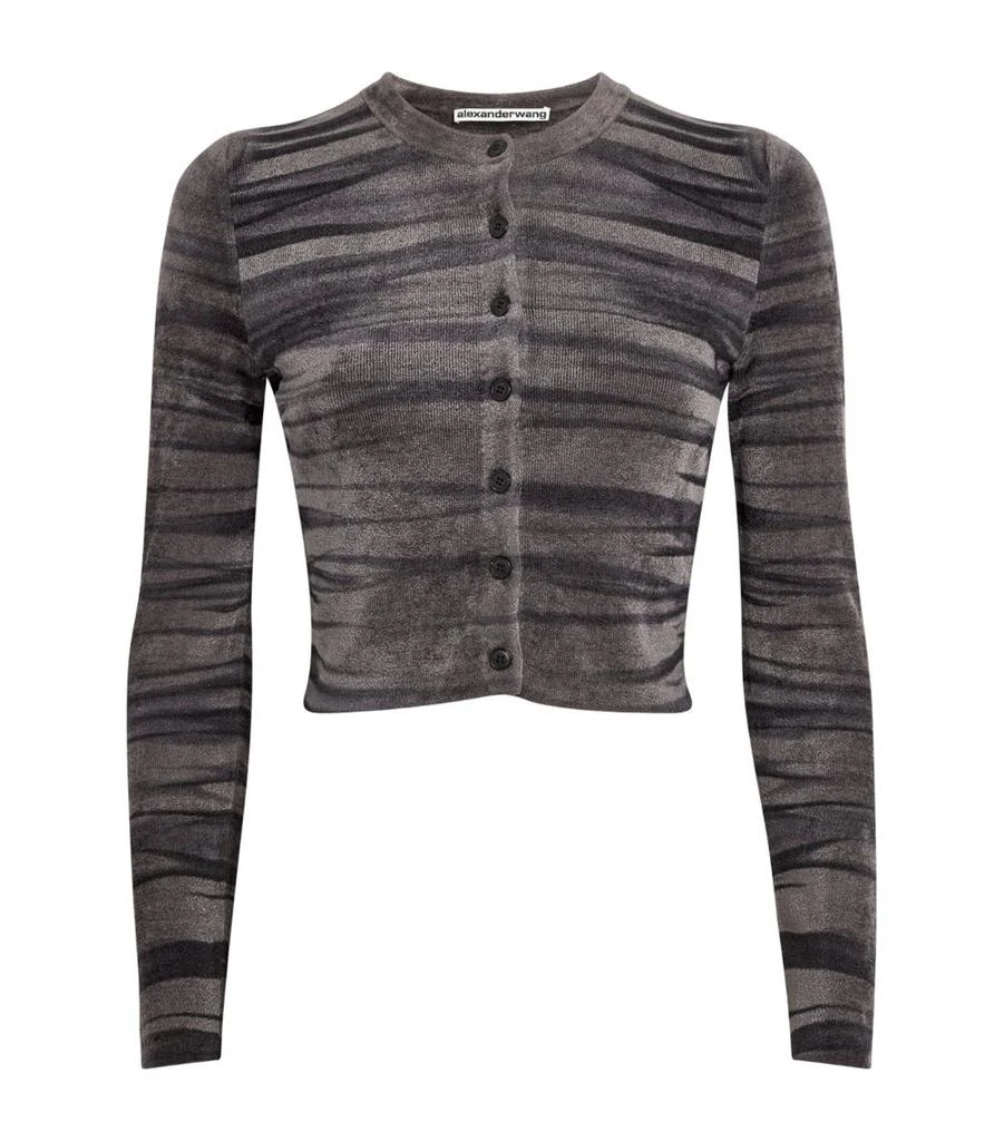 Alexander Wang Animal Print Cardigan 1
