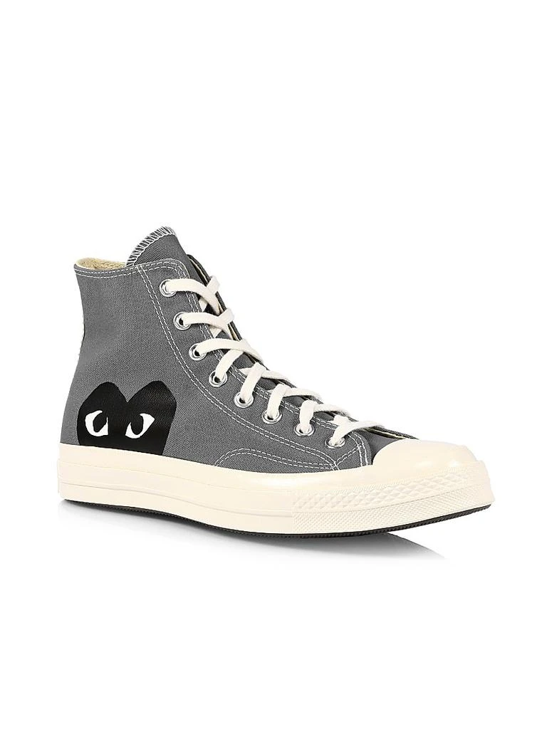 Comme des Garcons CdG PLAY x Converse Men's Chuck Taylor All Star Single Heart High-Top Sneakers 2