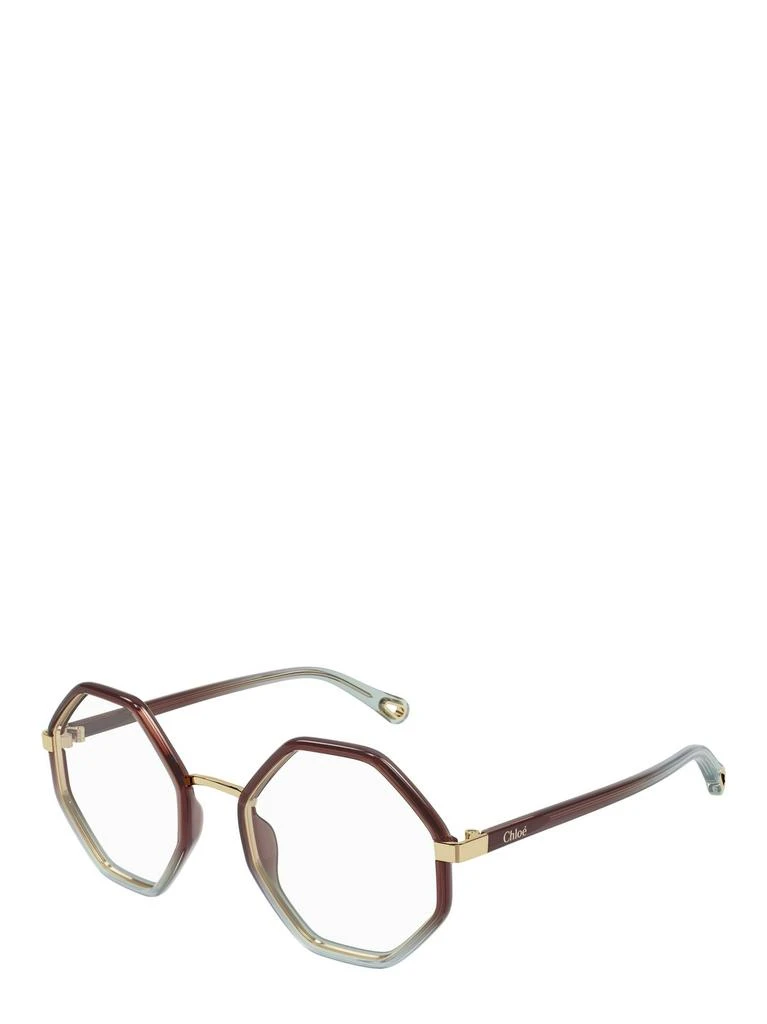 Chloé Chloé Eyewear Hexagonal-Frame Glasses 2