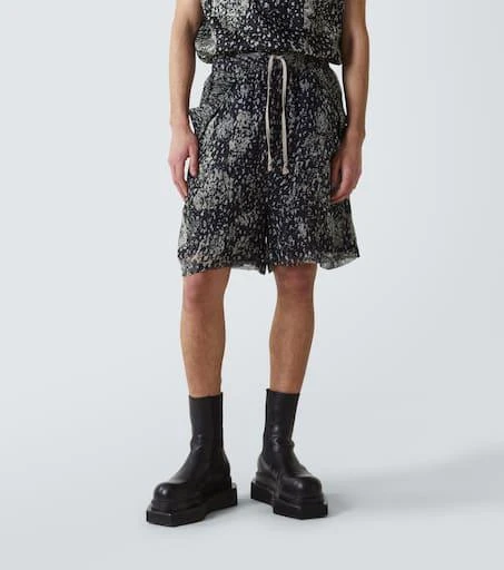 Rick Owens Lido silk shorts 3