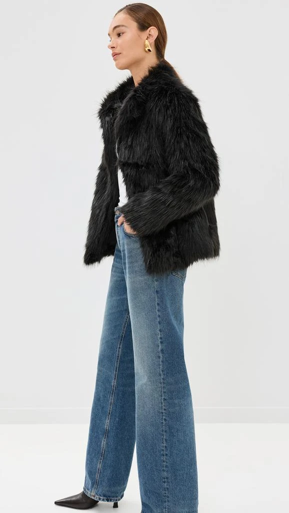 Lioness Bada Bing Faux Fur Jacket 3
