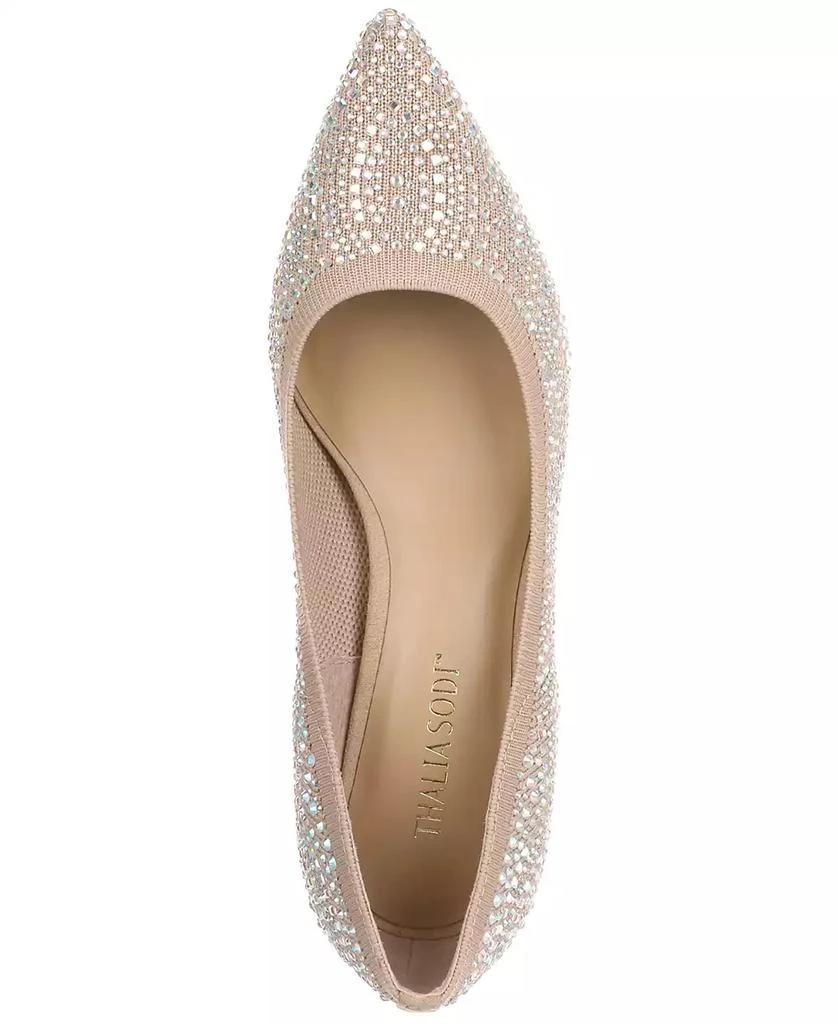 Thalia Sodi Women's Heathere Slip-On Pointed-Toe Mid-Heel Pumps 4