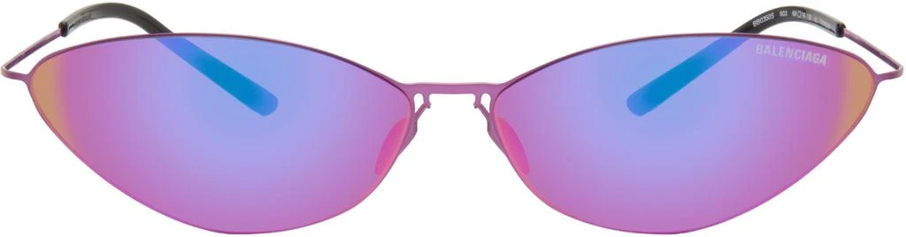 Balenciaga Purple Malibu Sunglasses 1
