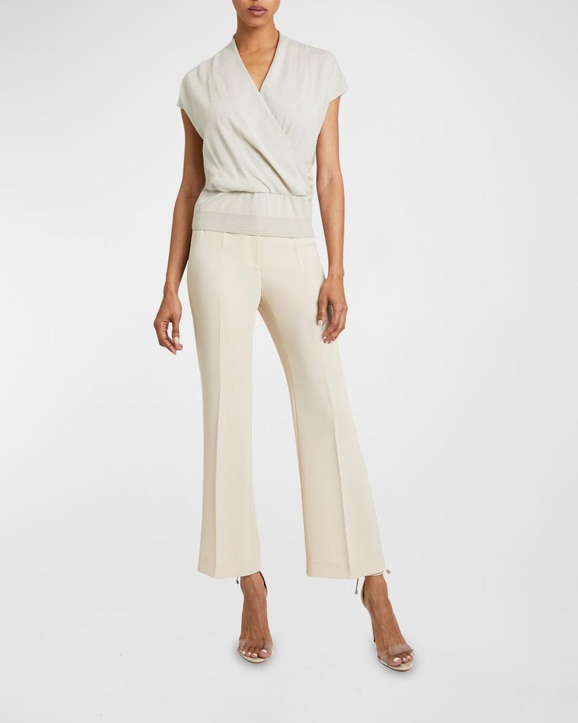 Santorelli Izzy Cropped Flare Pants