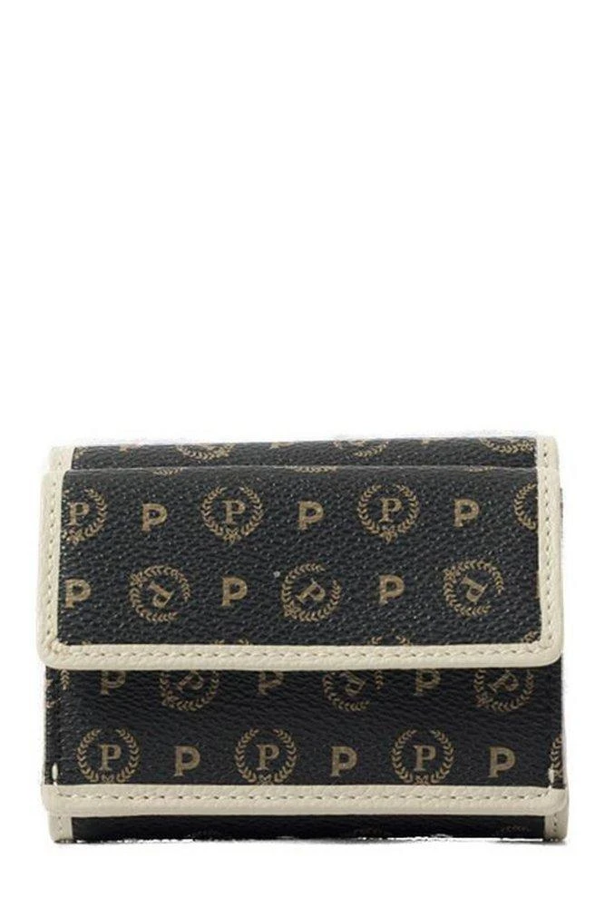 POLLINI Pollini Monogram Printed Folded Compact Wallet 1