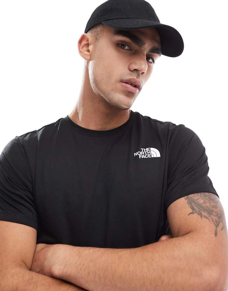 The North Face The North Face Training 24/7 logo t-shirt in black 3
