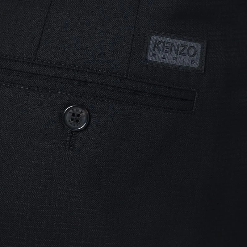 Kenzo Black wool trousers 5