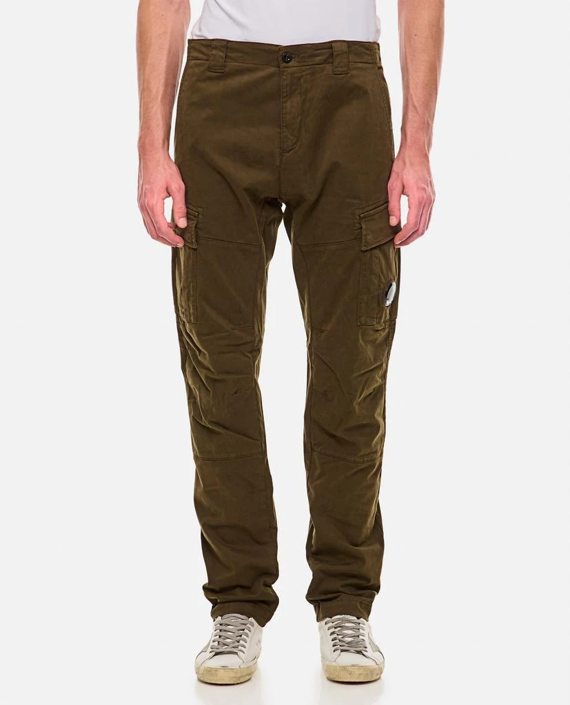 C.P. Company Stretch Sateen Ergonomic Lens Double Cargo Pants 1