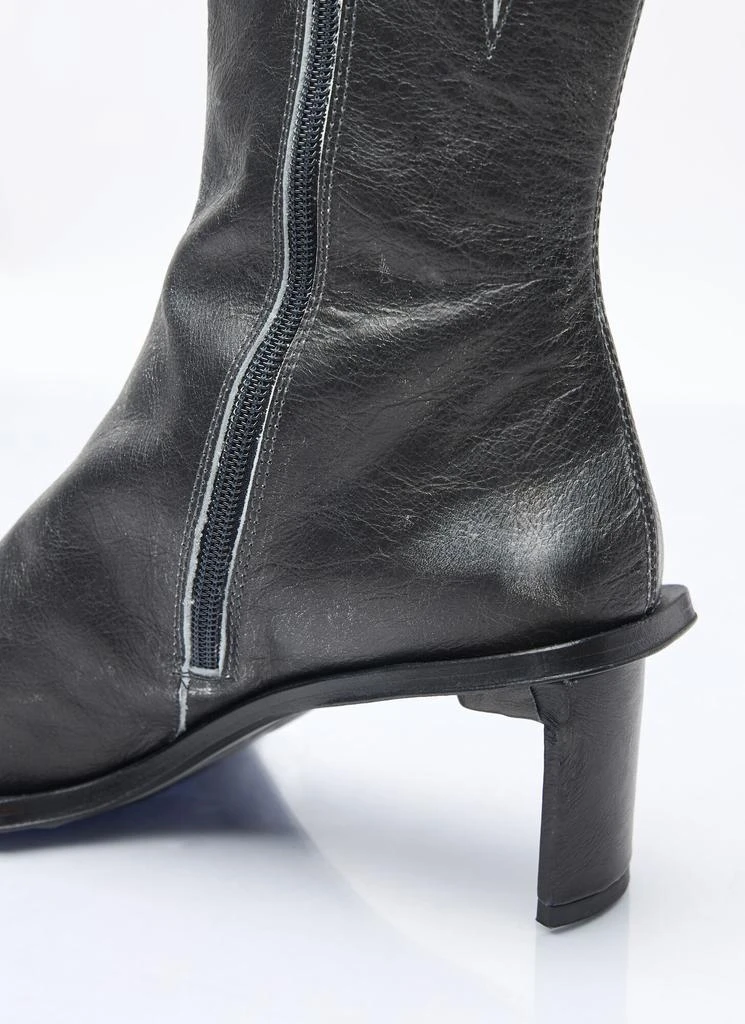 MIISTA Brenda Brush Off Metal Ankle Boots 6