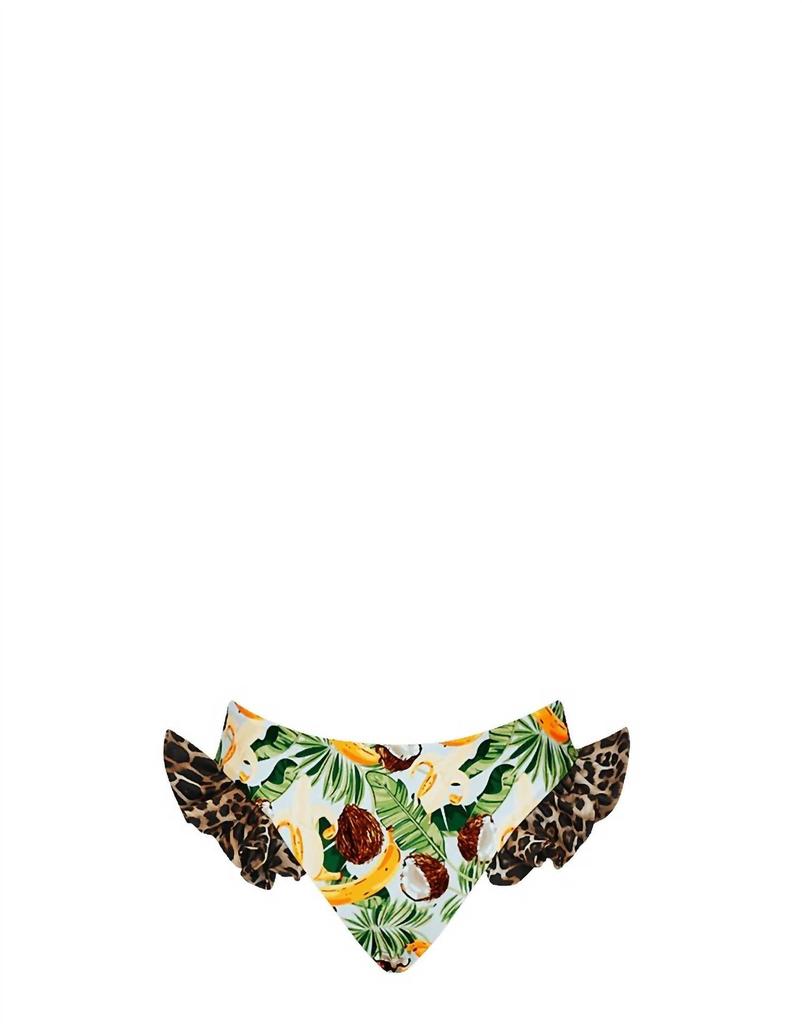 Lia Sahara Lia Sahara - Women's Reversible Ruffled Bikini Bottom