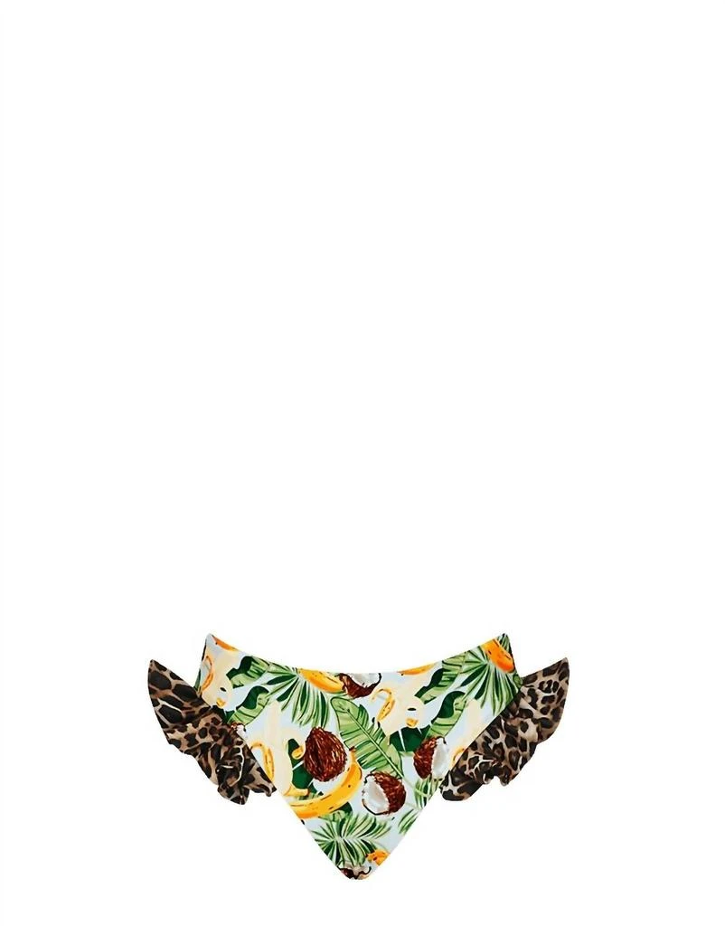 Lia Sahara Lia Sahara - Women's Reversible Ruffled Bikini Bottom 1