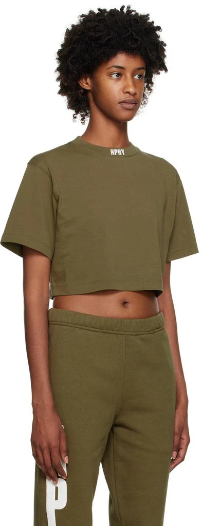 Heron Preston Khaki 'HPNY' T-Shirt 2