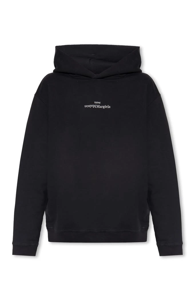 MAISON MARGIELA Cotton hoodie with logo 1