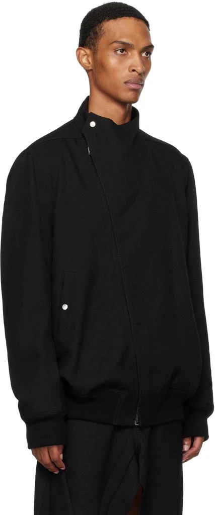 Rick Owens Black Concordians Flight Jacket 2