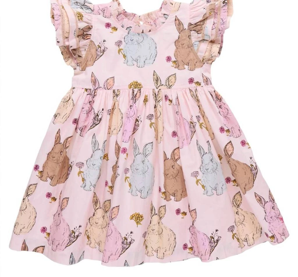 PINK CHICKEN Pink Chicken - Girls Jennifer Double Ruffle Dress
