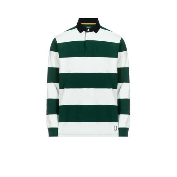 Hackett Striped cotton polo shirt 1