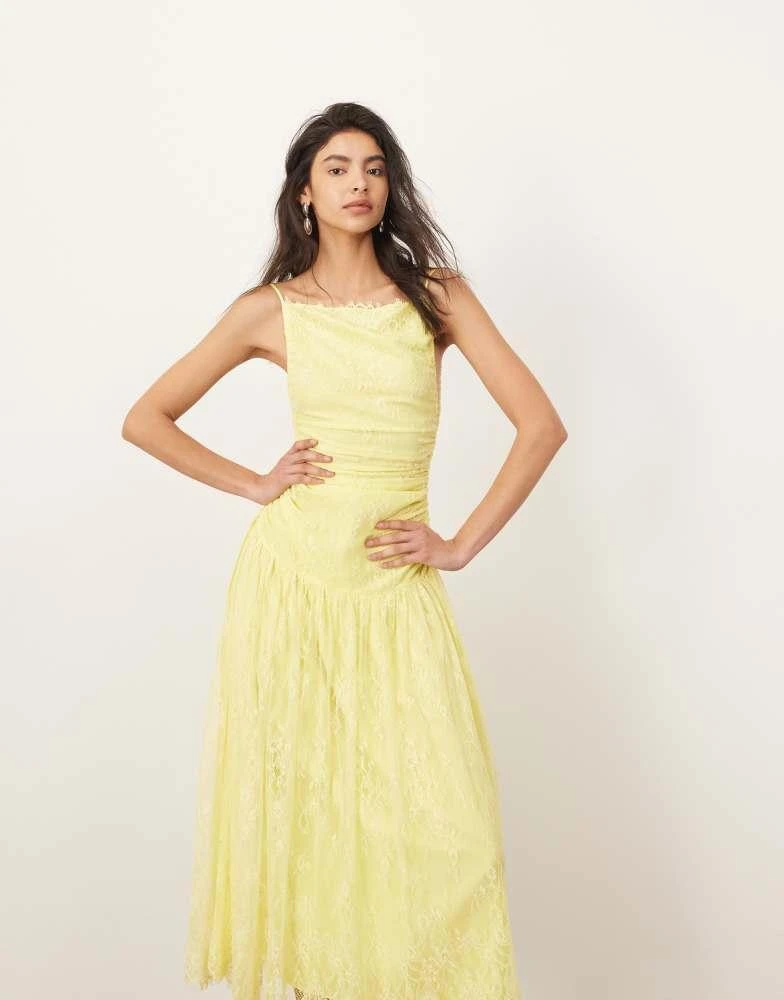green emerald velvet dress Lemon Drop Romper Dress main image 1