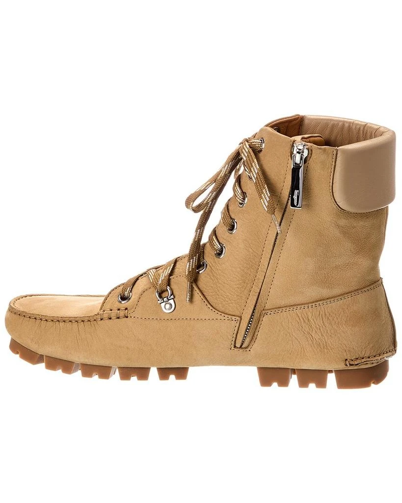 Salvatore Ferragamo Ferragamo Grifo Leather Hiking Boot 2