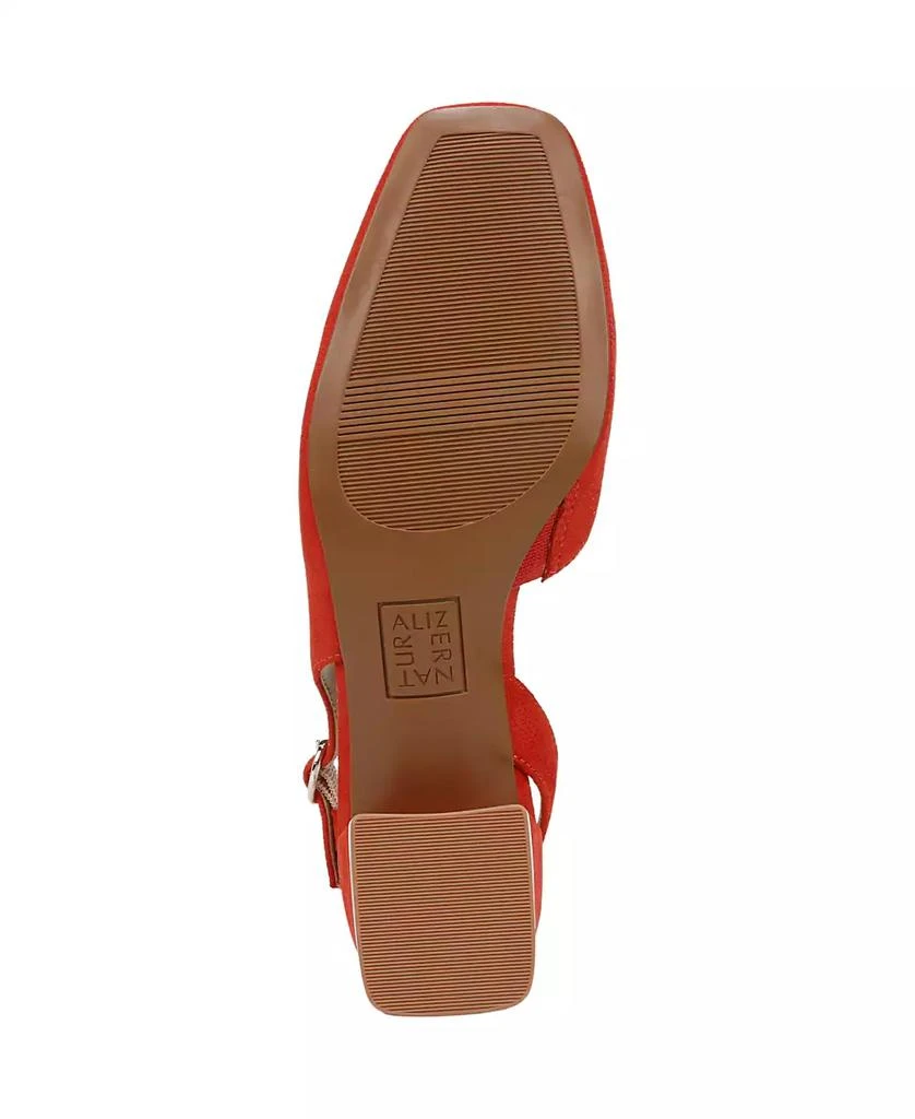 Naturalizer Women's Jayla Mid-Heel Square Toe Slingback Pumps 5