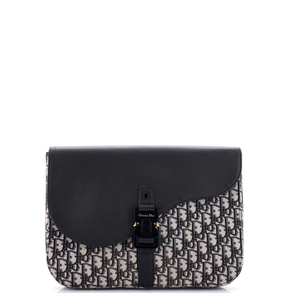Dior Saddle A4 Clutch Oblique Canvas and Leather 1