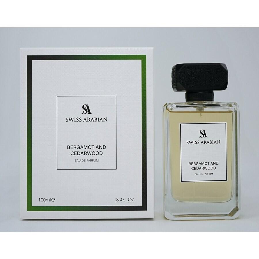 Swiss Arabian Men's Bergamot And Cedarwood EDP Spray 3.4 oz Fragrances 6295124046209