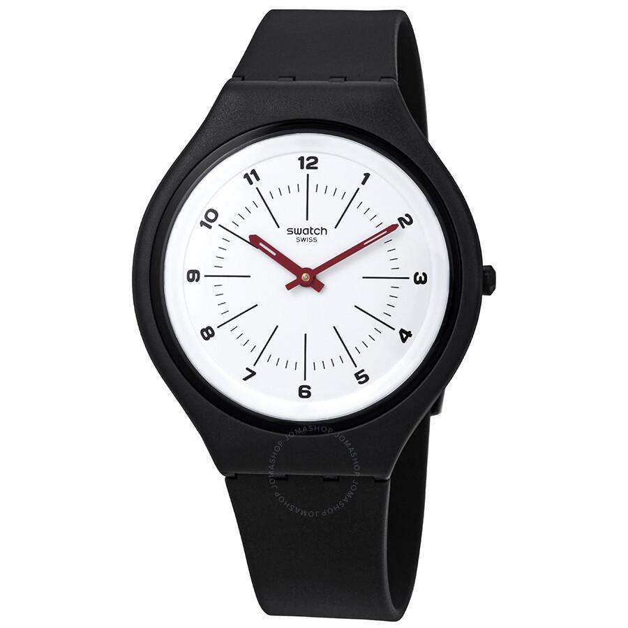 Swatch Skinwheel White Dial Ladies Watch SVUM104