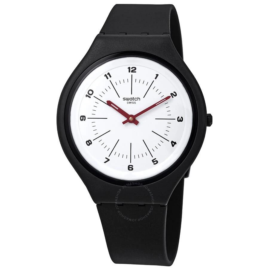 Swatch Skinwheel White Dial Ladies Watch SVUM104 1