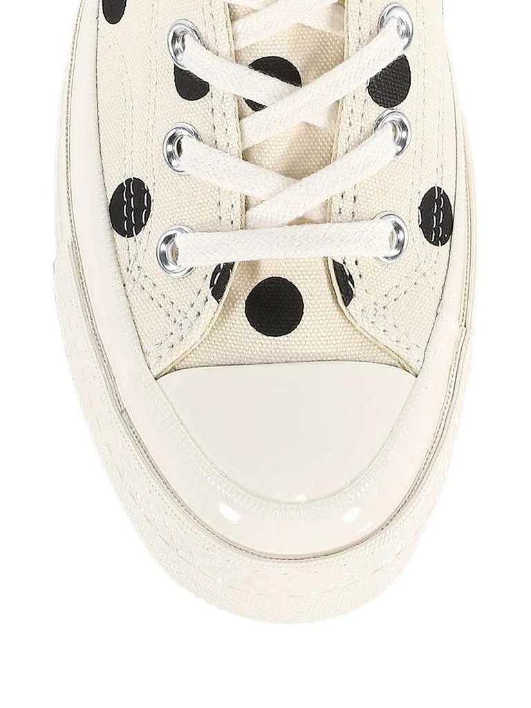 Comme des Garcons CdG PLAY x Converse Men's Chuck Taylor All Star Polka Dot High-Top Sneakers 4