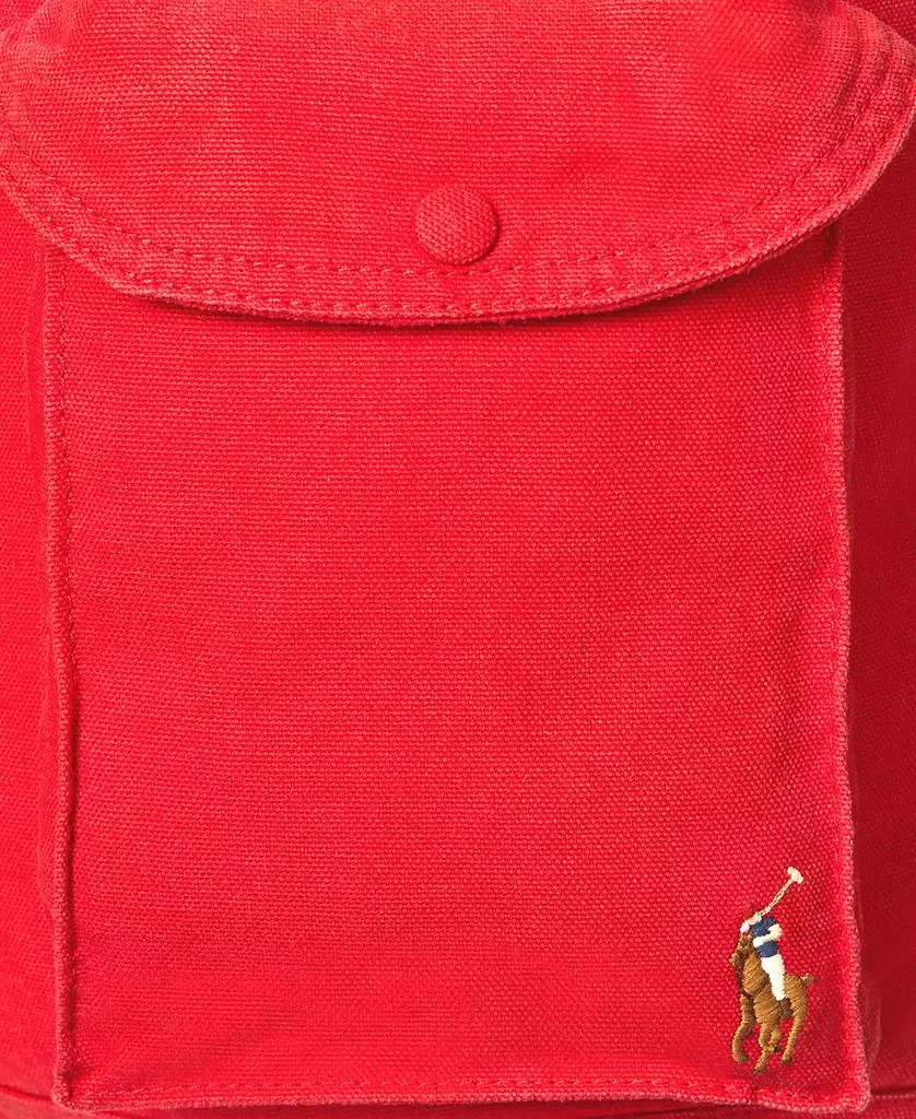 Ralph Lauren Men's Flap-Top Canvas Backpack 4