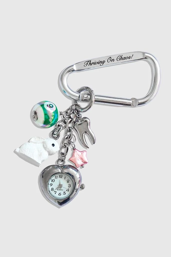 Gemini Jewels Gemini Jewels  Thriving On Chaos Charm Carabiner 2