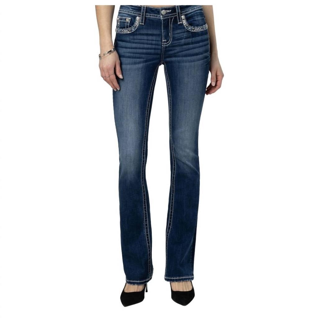 Miss Me Miss Me - Mid-rise Boot Jean