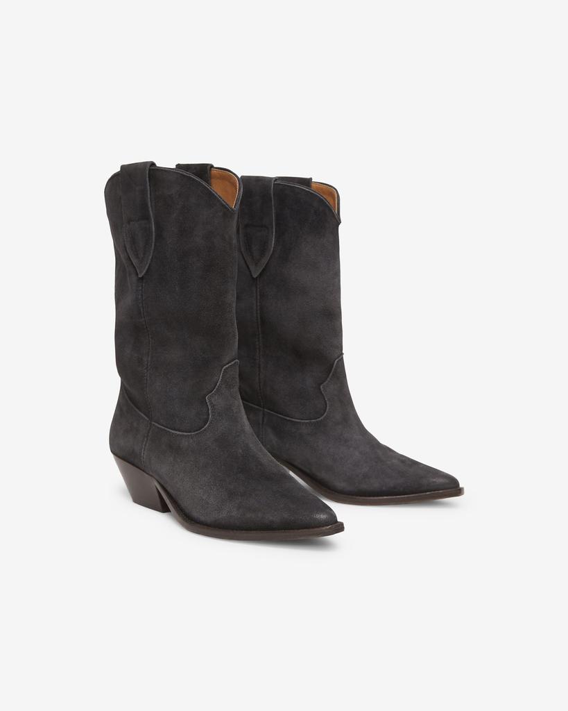 Isabel Marant ISABEL MARANT, DUERTO SUEDE COWBOY BOOTS - Women - Grey - 41