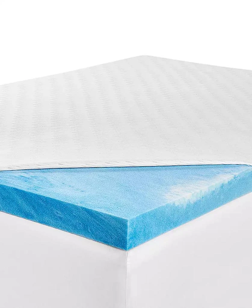 Serta Soothing Cool 3-Inch Gel Memory Foam Mattress Topper 2