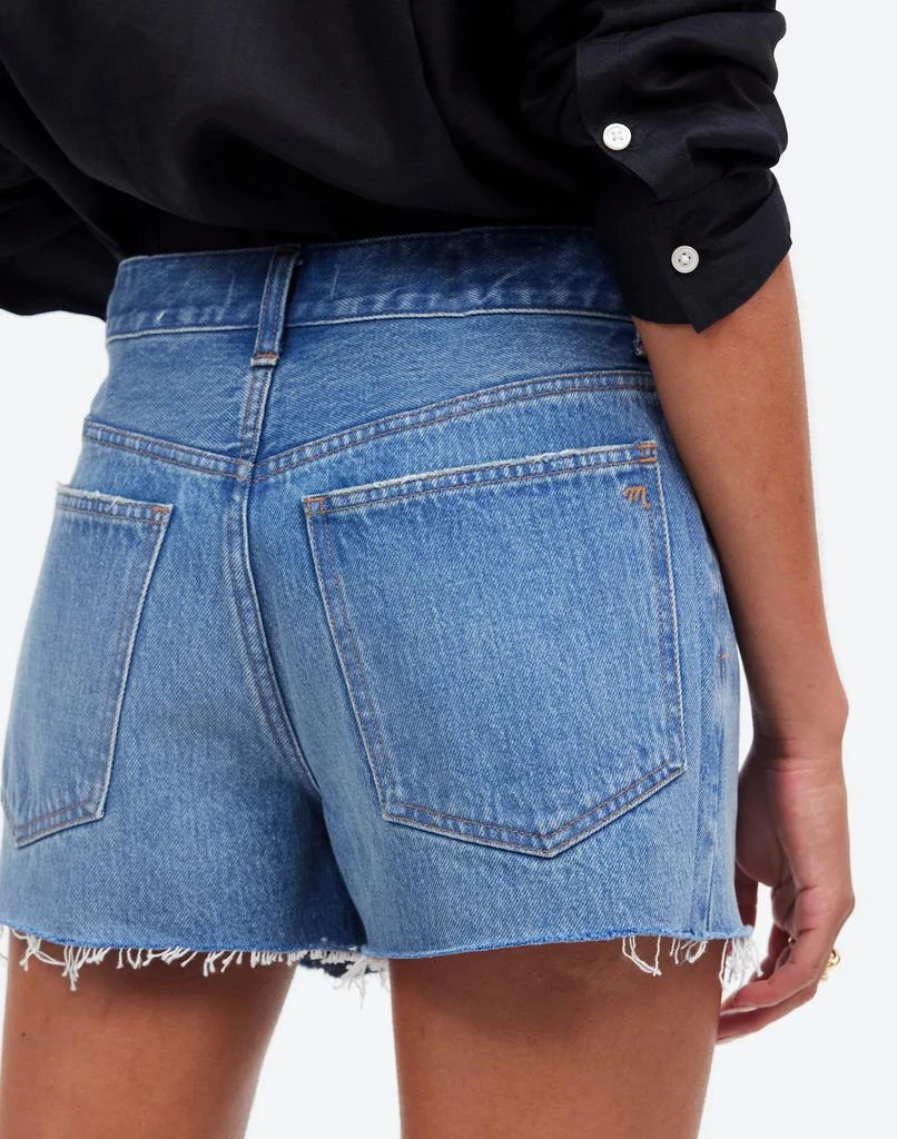 Madewell Relaxed Denim Shorts in Kelton Wash: Raw-Hem Edition 5