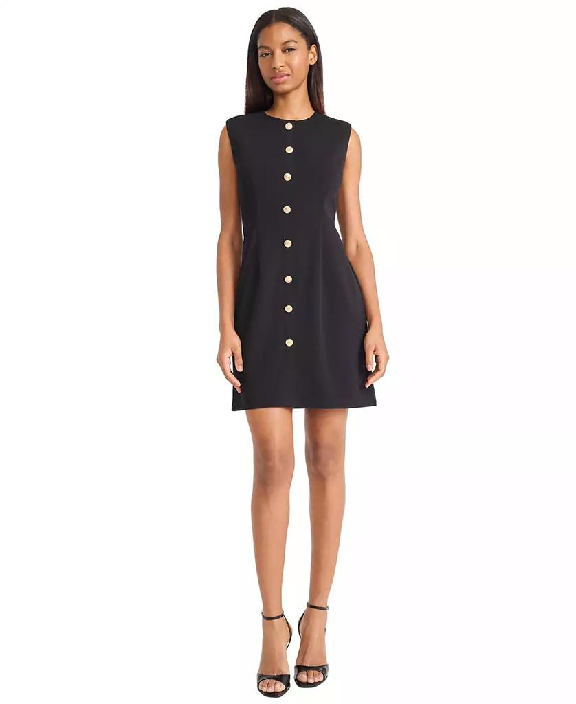 Donna Morgan Women's Sleeveless A-Line Dress