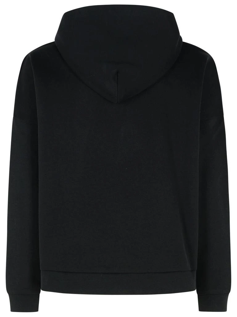 Palm Angels Palm Angels Crystal Pin-Up Long-Sleeved Hoodie 2