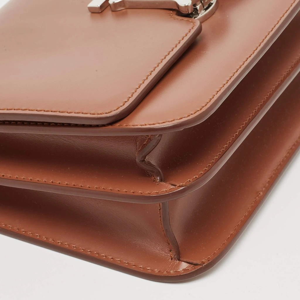 Burberry Burberry Brown Leather Small TB Shoulder Bag 13