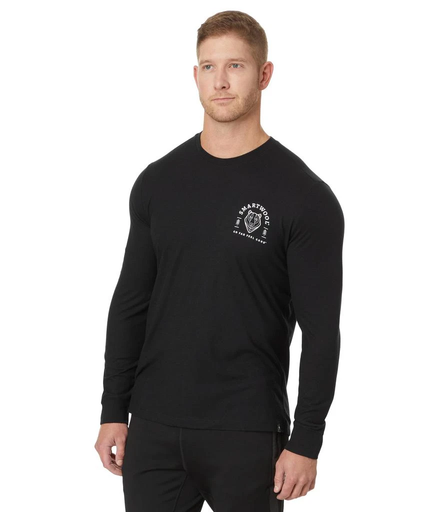 SmartWool Bear Stare Graphic Long Sleeve Tee 1