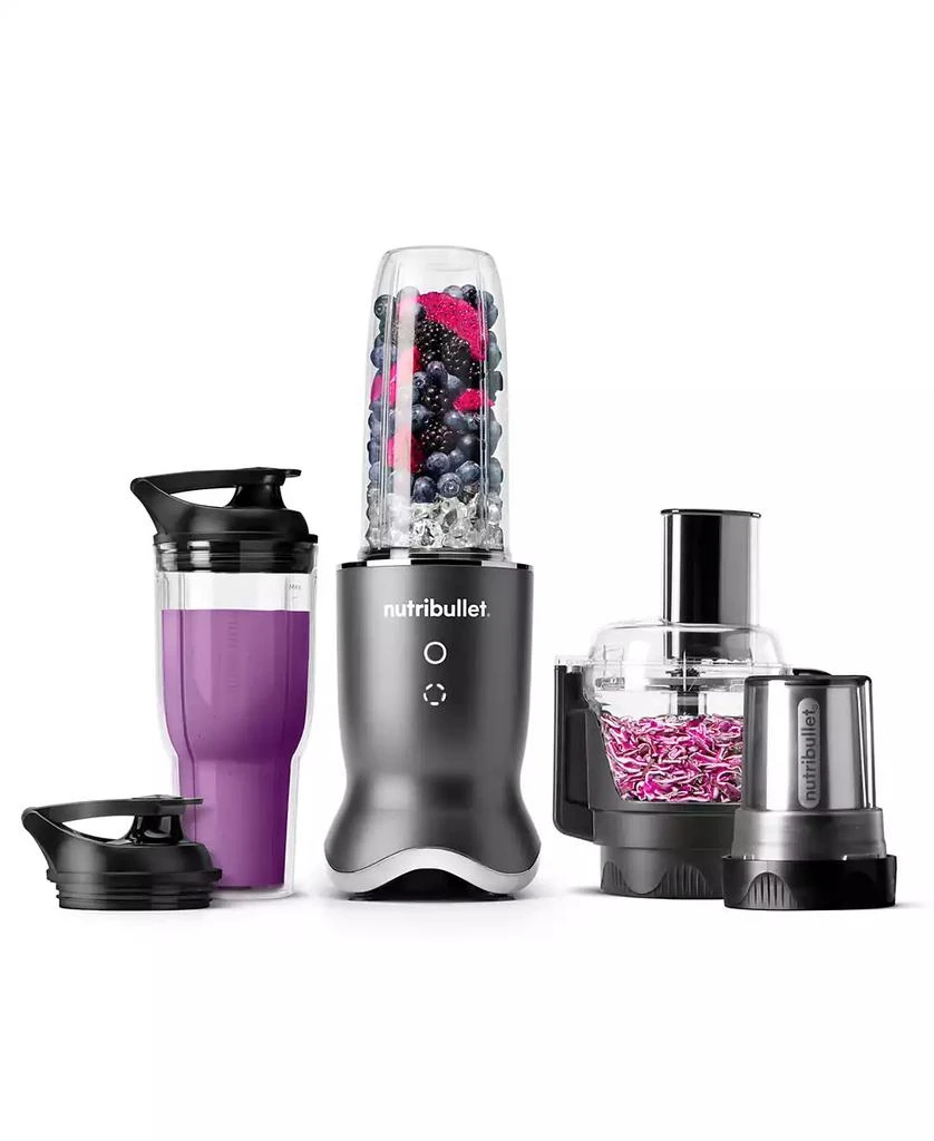NutriBullet Ultra Plus+ Compact Kitchen System with Food Processor and Coffee Grinder Attachments 1