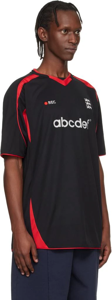 Vetements Black
Red Alphabet Football Jersey 2