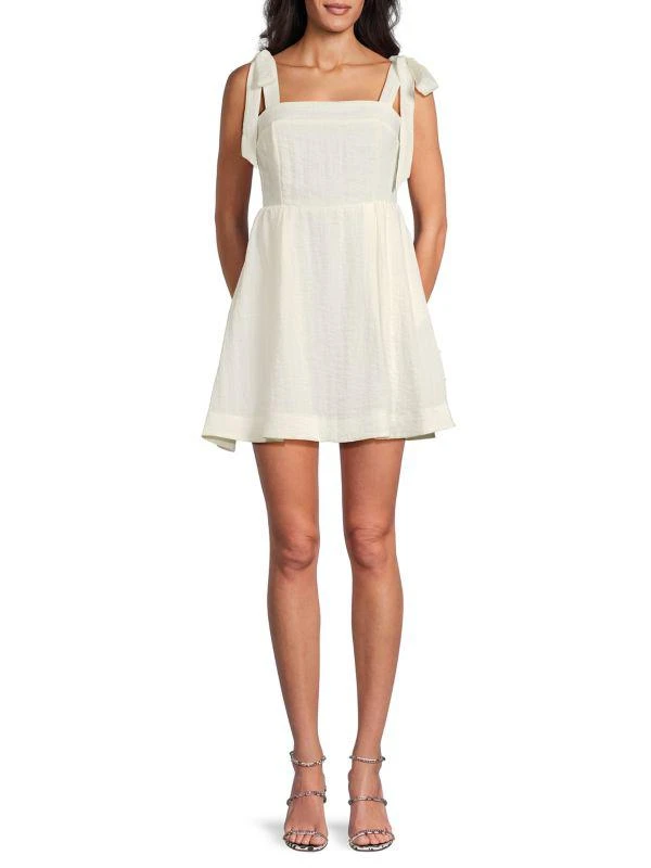 Sam Edelman Shoulder Tie Minidress 1