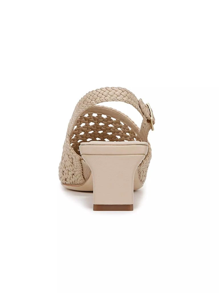 Vince Eris Woven Leather Slingback Pumps 3