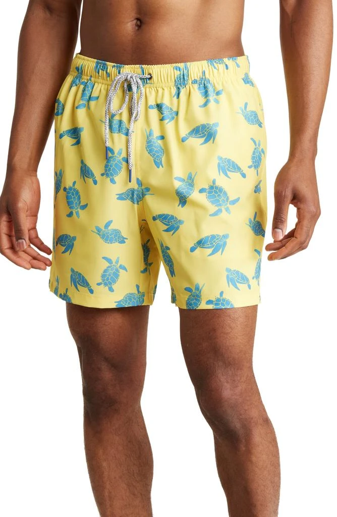 Rainforest Turtles of the Sea Swim Trunks 1