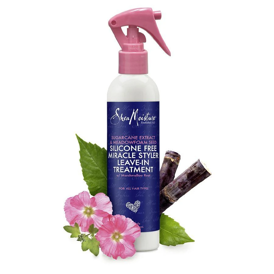 SheaMoisture Silicone Free Miracle Styler Leave-In Treatment Sugarcane Extract & Meadowfoam Seed 5
