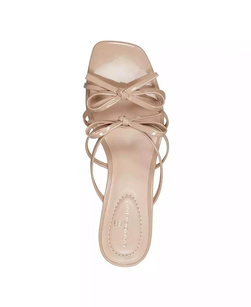 Bandolino Women
s Margil Strappy Bow Block Heel Sandals 4