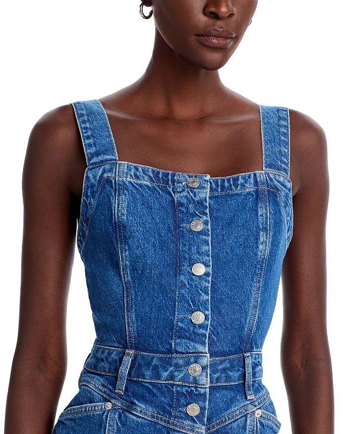 Rails Malibu Square Neck Denim Dress 2