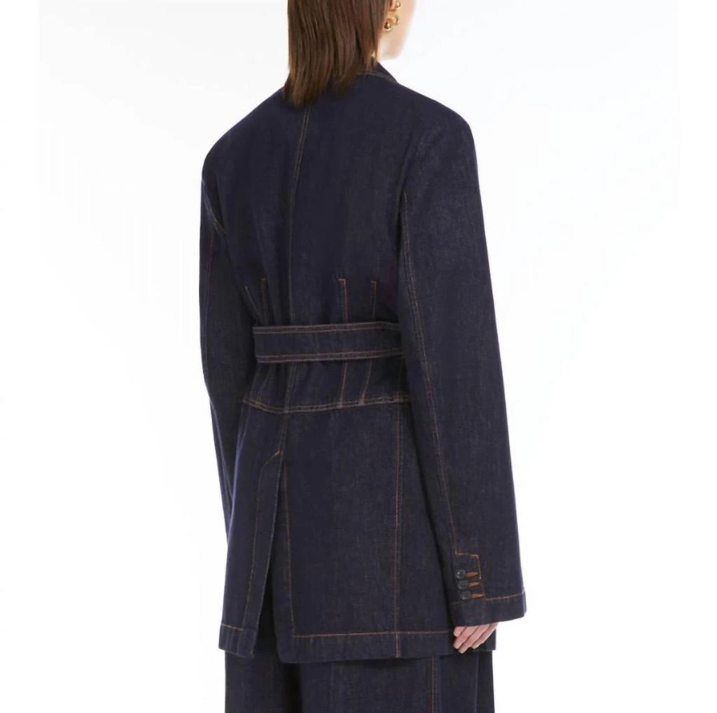 Max Mara Sportmax - Domino Oversized Denim Blazer 2