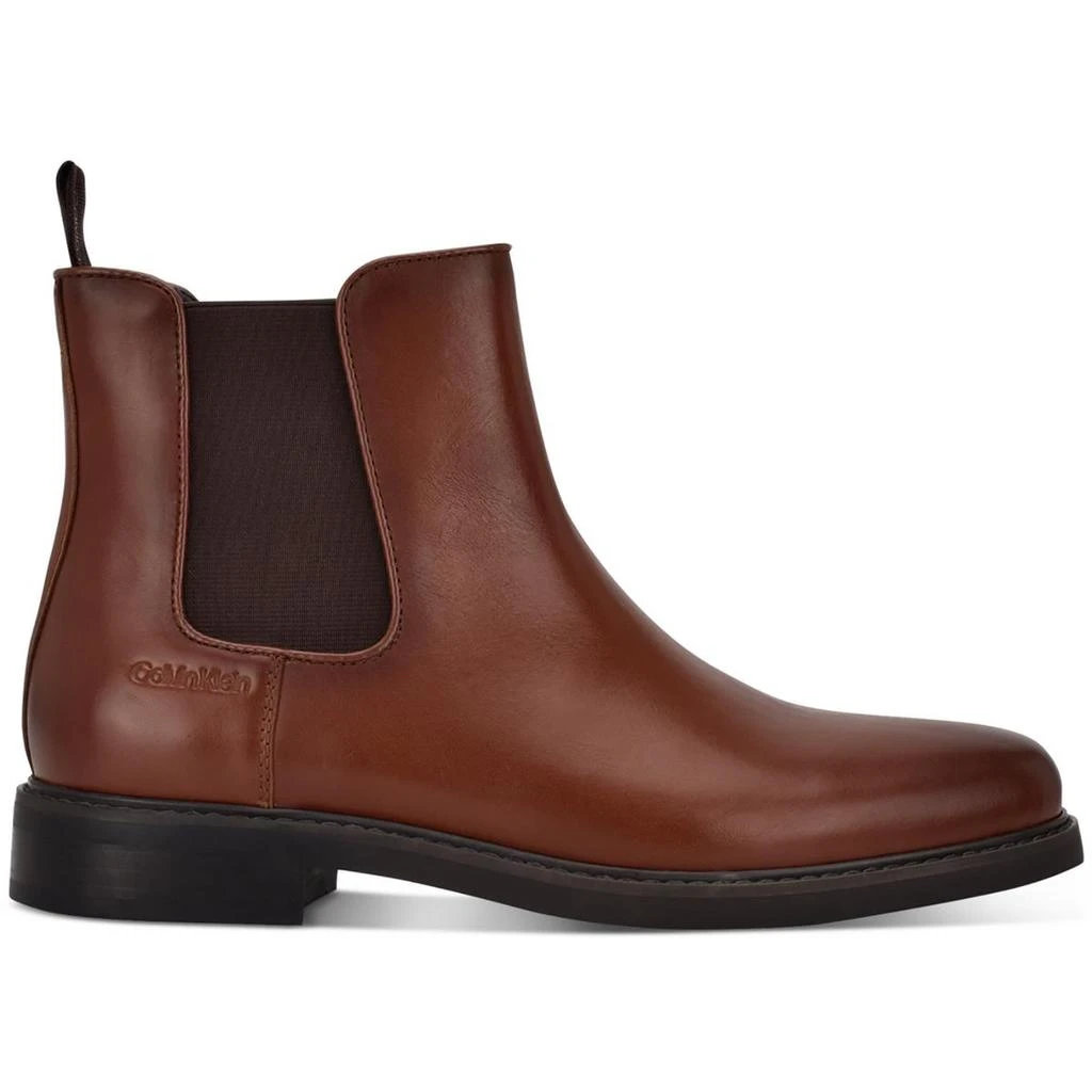 Calvin Klein Fenwick Mens Leather Ankle Chelsea Boots 2