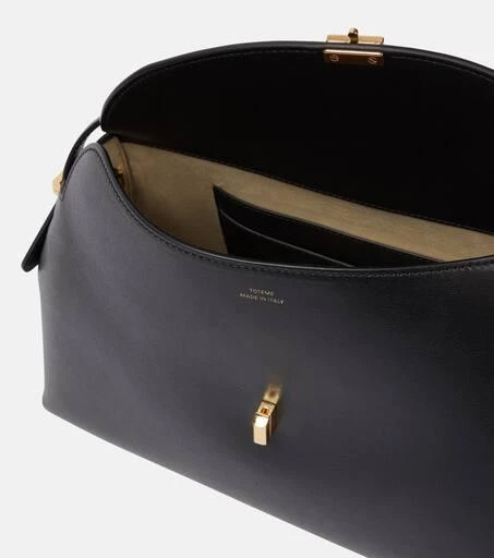 Totême T-Lock Medium leather tote bag 3