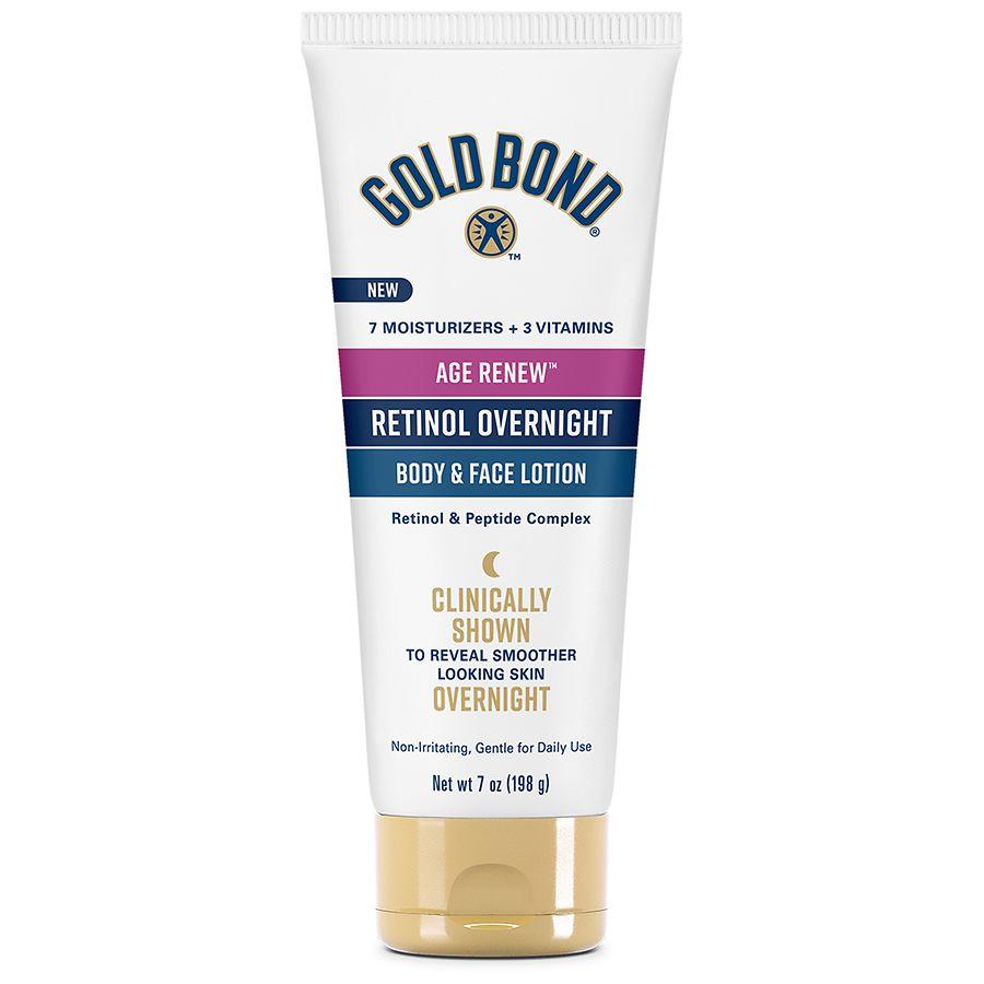 Gold Bond Age Renew Retinol Overnight Body & Face Lotion